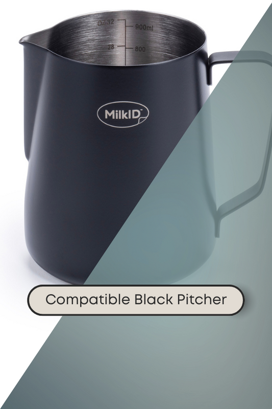 MilkID Compatible Black Pitcher