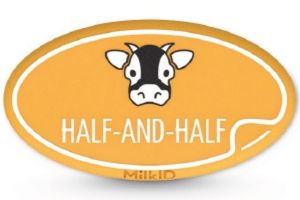 Half & Half Label